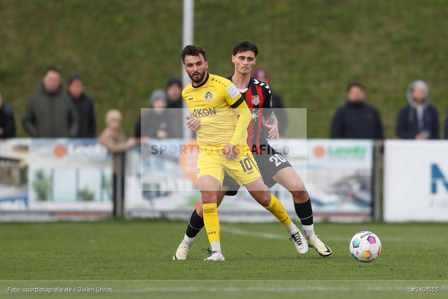 action, TSV Aubstadt, Sport, Regionalliga Bayern, Nachholspieltag, NGN Arena, Fussball, FWK, FC Würzburger Kickers, BFV, Aubstadt, April 2024, AUB, 02.04.2024 - Bild-ID: 2401555