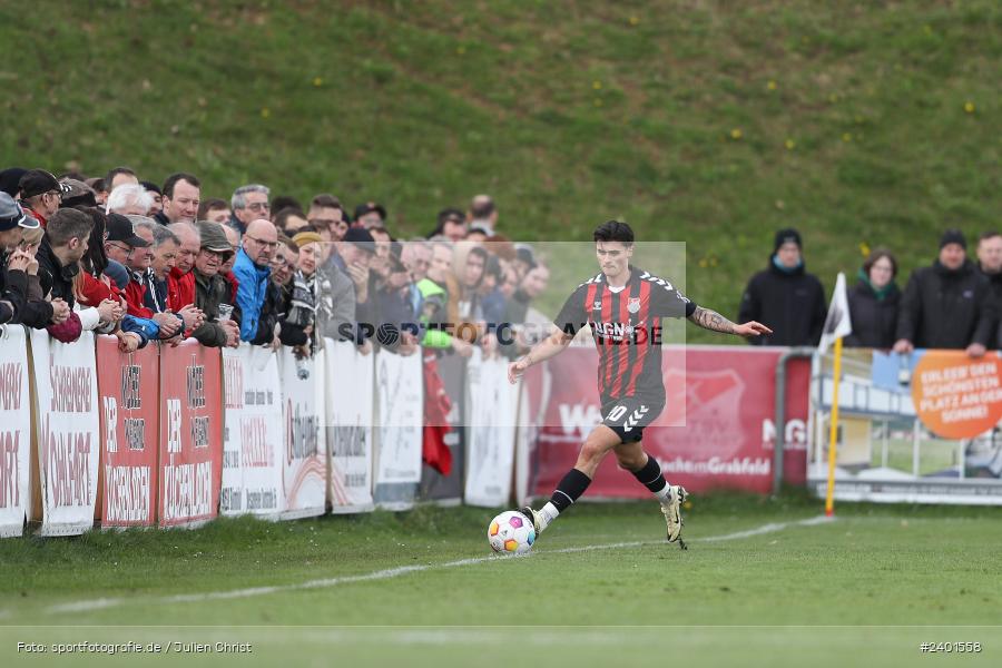 action, TSV Aubstadt, Sport, Regionalliga Bayern, Nachholspieltag, NGN Arena, Fussball, FWK, FC Würzburger Kickers, BFV, Aubstadt, April 2024, AUB, 02.04.2024 - Bild-ID: 2401558