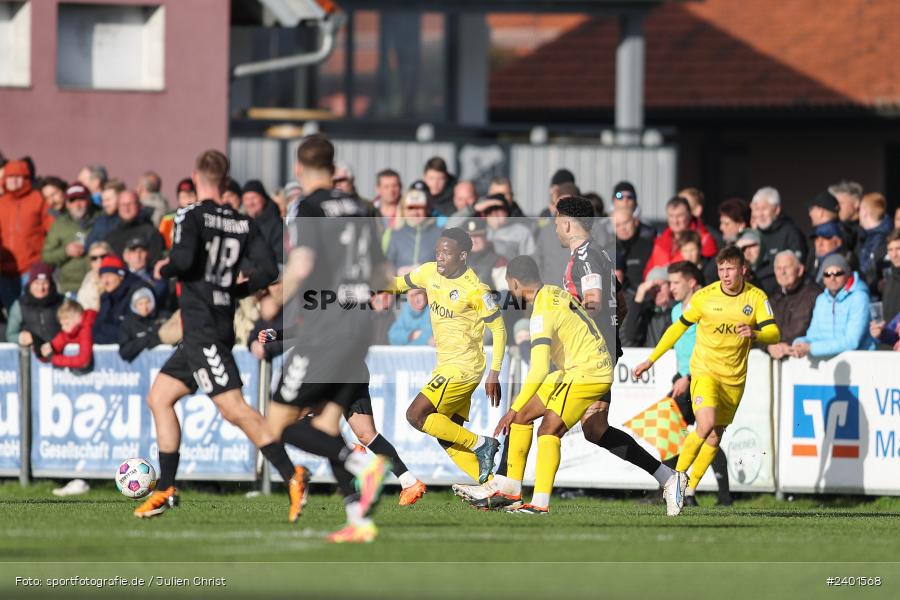 action, TSV Aubstadt, Sport, Regionalliga Bayern, Nachholspieltag, NGN Arena, Fussball, FWK, FC Würzburger Kickers, BFV, Aubstadt, April 2024, AUB, 02.04.2024 - Bild-ID: 2401568