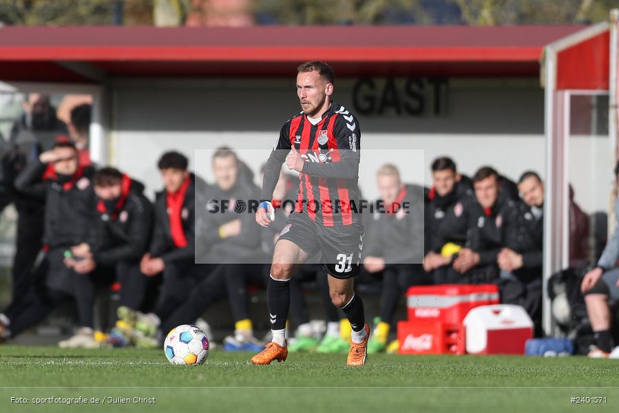 action, TSV Aubstadt, Sport, Regionalliga Bayern, Nachholspieltag, NGN Arena, Fussball, FWK, FC Würzburger Kickers, BFV, Aubstadt, April 2024, AUB, 02.04.2024 - Bild-ID: 2401571