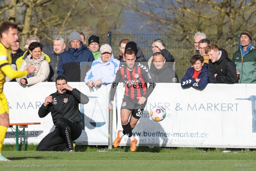 action, TSV Aubstadt, Sport, Regionalliga Bayern, Nachholspieltag, NGN Arena, Fussball, FWK, FC Würzburger Kickers, BFV, Aubstadt, April 2024, AUB, 02.04.2024 - Bild-ID: 2401576