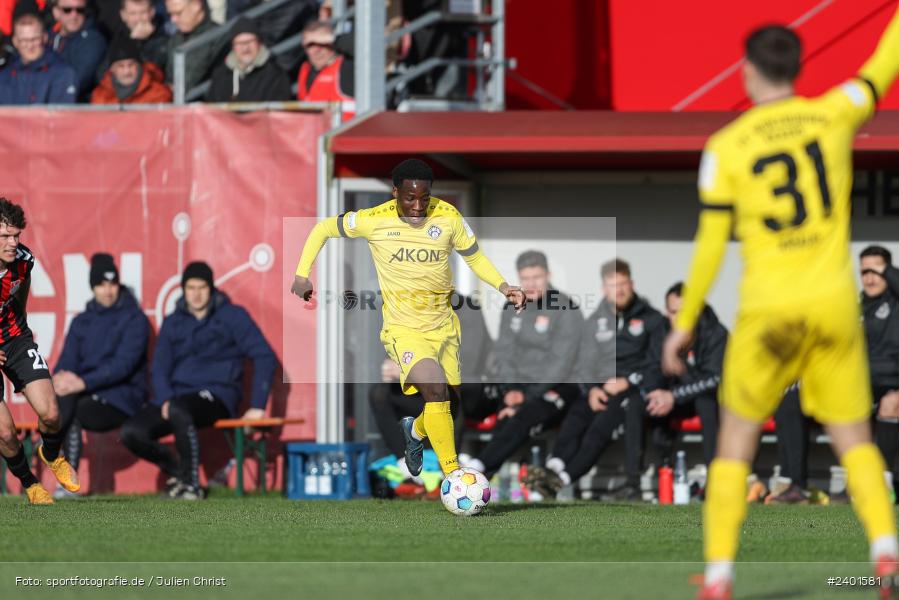 action, TSV Aubstadt, Sport, Regionalliga Bayern, Nachholspieltag, NGN Arena, Fussball, FWK, FC Würzburger Kickers, BFV, Aubstadt, April 2024, AUB, 02.04.2024 - Bild-ID: 2401581