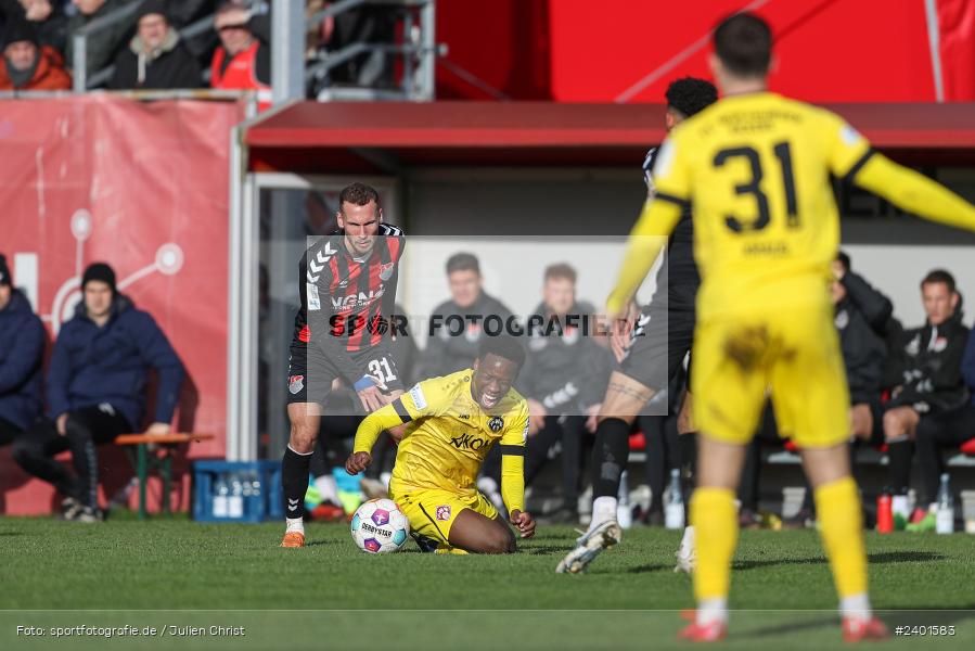 action, TSV Aubstadt, Sport, Regionalliga Bayern, Nachholspieltag, NGN Arena, Fussball, FWK, FC Würzburger Kickers, BFV, Aubstadt, April 2024, AUB, 02.04.2024 - Bild-ID: 2401583