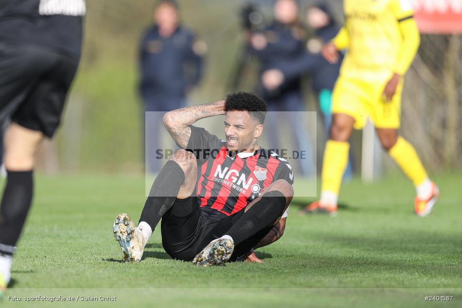 action, TSV Aubstadt, Sport, Regionalliga Bayern, Nachholspieltag, NGN Arena, Fussball, FWK, FC Würzburger Kickers, BFV, Aubstadt, April 2024, AUB, 02.04.2024 - Bild-ID: 2401587