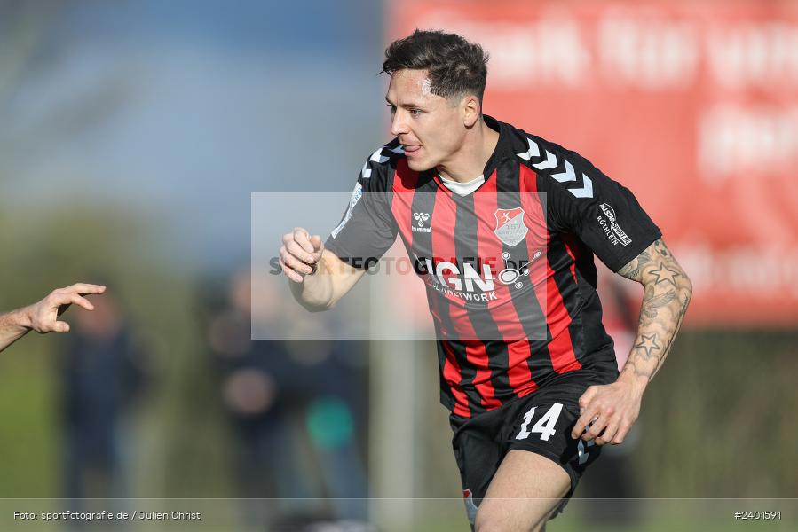 action, TSV Aubstadt, Sport, Regionalliga Bayern, Nachholspieltag, NGN Arena, Fussball, FWK, FC Würzburger Kickers, BFV, Aubstadt, April 2024, AUB, 02.04.2024 - Bild-ID: 2401591