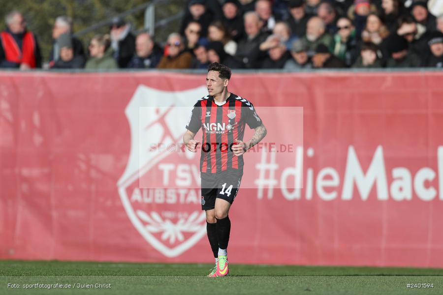 action, TSV Aubstadt, Sport, Regionalliga Bayern, Nachholspieltag, NGN Arena, Fussball, FWK, FC Würzburger Kickers, BFV, Aubstadt, April 2024, AUB, 02.04.2024 - Bild-ID: 2401594