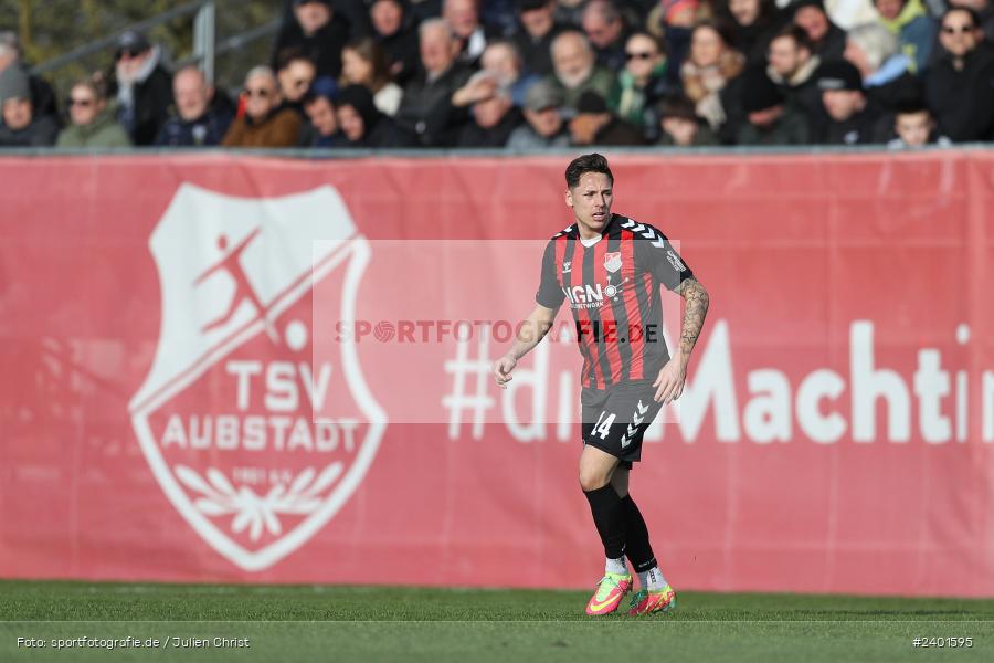 action, TSV Aubstadt, Sport, Regionalliga Bayern, Nachholspieltag, NGN Arena, Fussball, FWK, FC Würzburger Kickers, BFV, Aubstadt, April 2024, AUB, 02.04.2024 - Bild-ID: 2401595