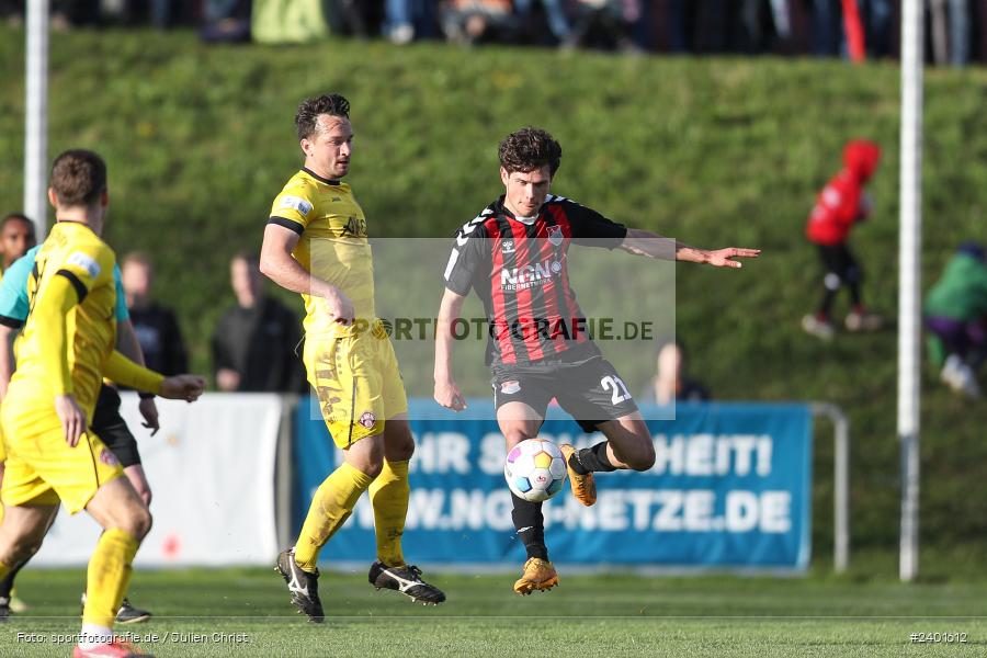 action, TSV Aubstadt, Sport, Regionalliga Bayern, Nachholspieltag, NGN Arena, Fussball, FWK, FC Würzburger Kickers, BFV, Aubstadt, April 2024, AUB, 02.04.2024 - Bild-ID: 2401612