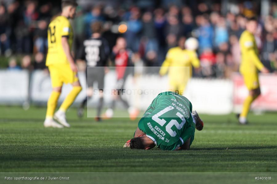 action, TSV Aubstadt, Sport, Regionalliga Bayern, Nachholspieltag, NGN Arena, Fussball, FWK, FC Würzburger Kickers, BFV, Aubstadt, April 2024, AUB, 02.04.2024 - Bild-ID: 2401618