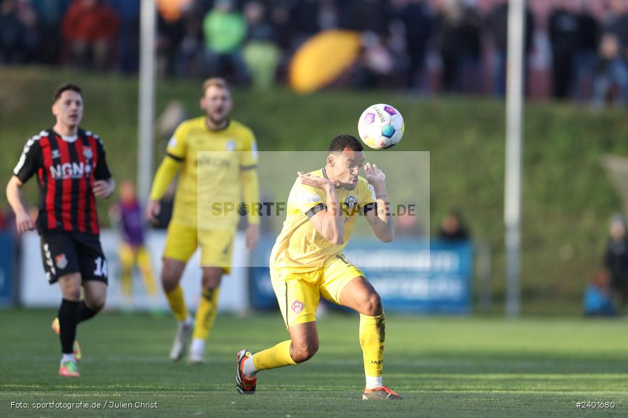 action, TSV Aubstadt, Sport, Regionalliga Bayern, Nachholspieltag, NGN Arena, Fussball, FWK, FC Würzburger Kickers, BFV, Aubstadt, April 2024, AUB, 02.04.2024 - Bild-ID: 2401680
