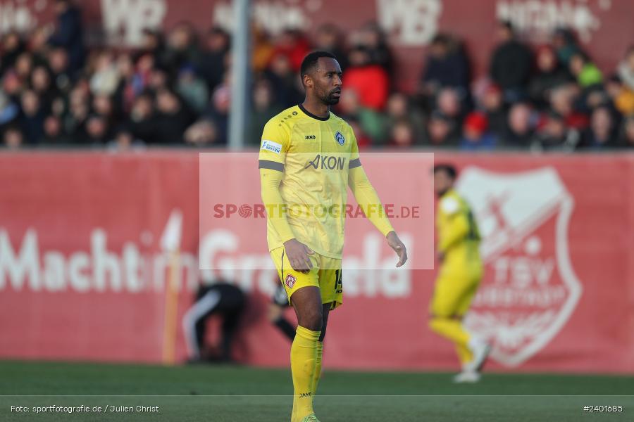 action, TSV Aubstadt, Sport, Regionalliga Bayern, Nachholspieltag, NGN Arena, Fussball, FWK, FC Würzburger Kickers, BFV, Aubstadt, April 2024, AUB, 02.04.2024 - Bild-ID: 2401685