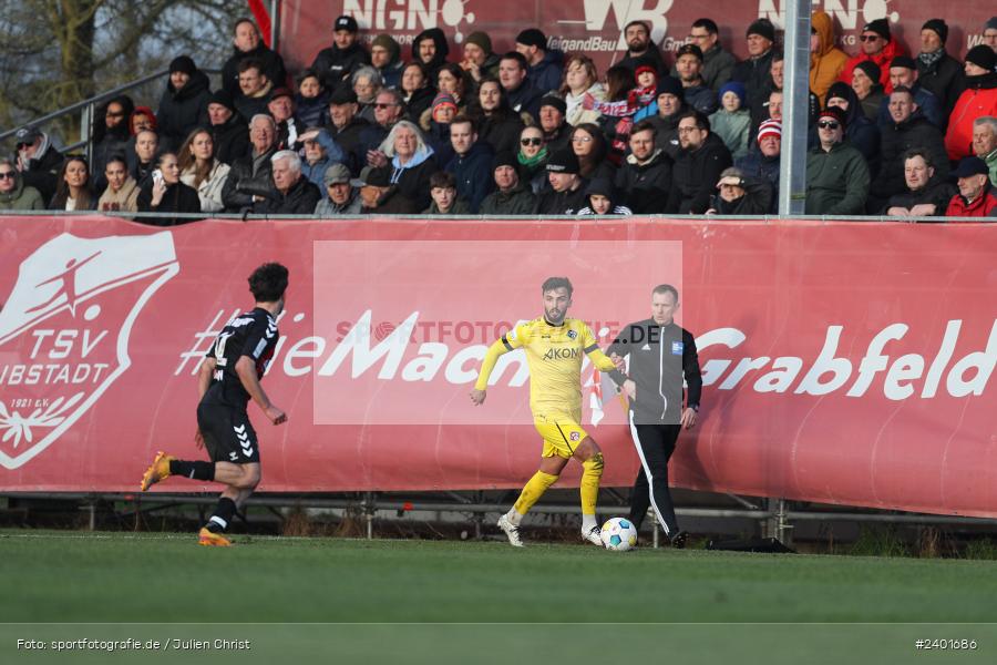 action, TSV Aubstadt, Sport, Regionalliga Bayern, Nachholspieltag, NGN Arena, Fussball, FWK, FC Würzburger Kickers, BFV, Aubstadt, April 2024, AUB, 02.04.2024 - Bild-ID: 2401686