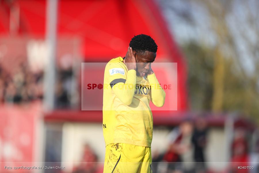 action, TSV Aubstadt, Sport, Regionalliga Bayern, Nachholspieltag, NGN Arena, Fussball, FWK, FC Würzburger Kickers, BFV, Aubstadt, April 2024, AUB, 02.04.2024 - Bild-ID: 2401700