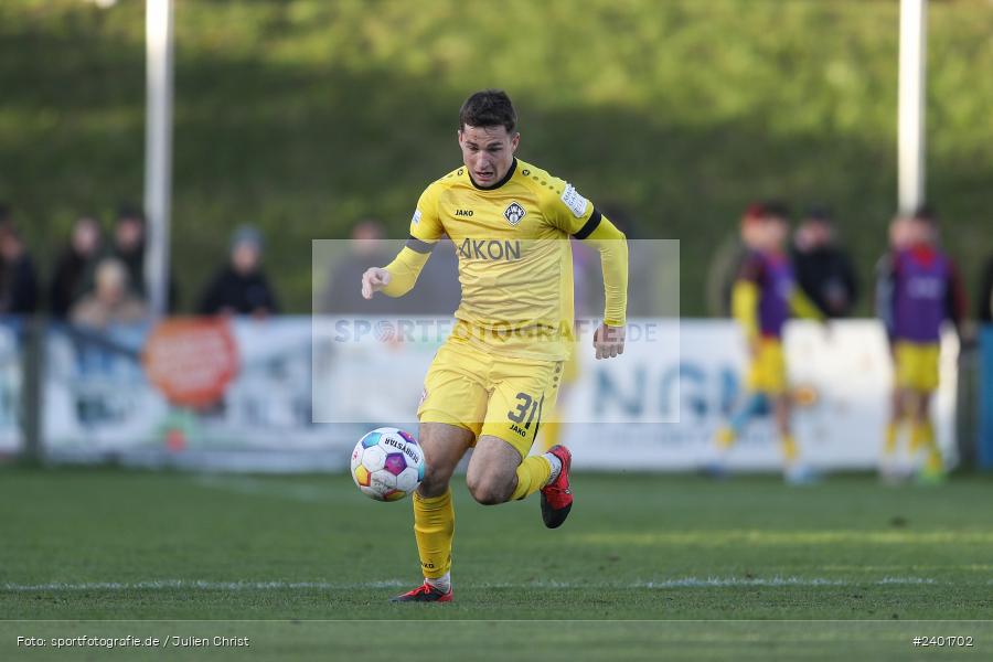 action, TSV Aubstadt, Sport, Regionalliga Bayern, Nachholspieltag, NGN Arena, Fussball, FWK, FC Würzburger Kickers, BFV, Aubstadt, April 2024, AUB, 02.04.2024 - Bild-ID: 2401702