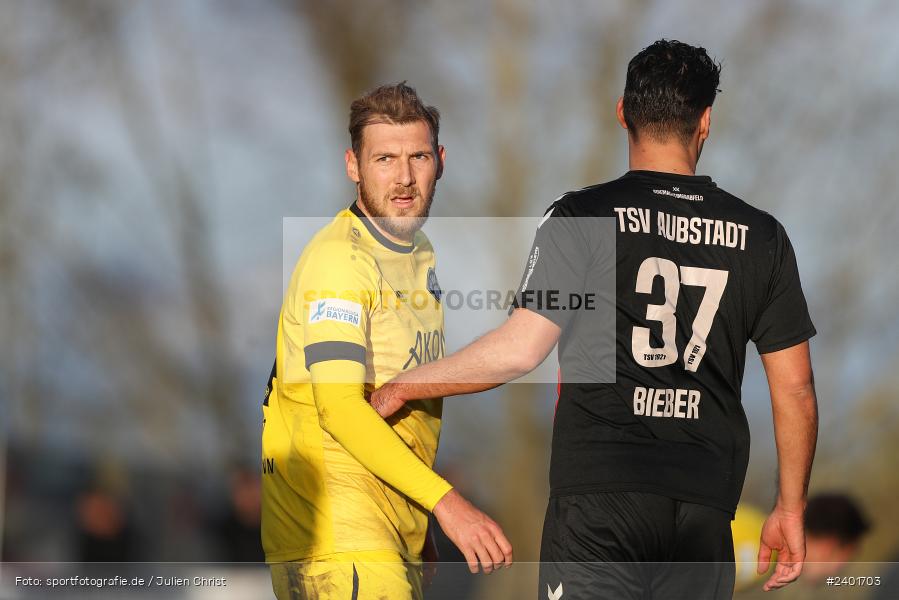 action, TSV Aubstadt, Sport, Regionalliga Bayern, Nachholspieltag, NGN Arena, Fussball, FWK, FC Würzburger Kickers, BFV, Aubstadt, April 2024, AUB, 02.04.2024 - Bild-ID: 2401703