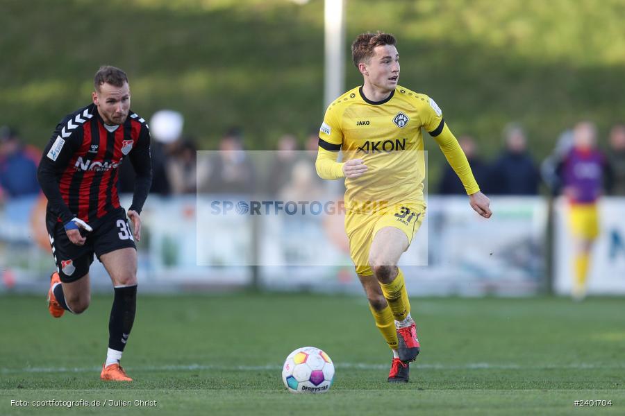 action, TSV Aubstadt, Sport, Regionalliga Bayern, Nachholspieltag, NGN Arena, Fussball, FWK, FC Würzburger Kickers, BFV, Aubstadt, April 2024, AUB, 02.04.2024 - Bild-ID: 2401704