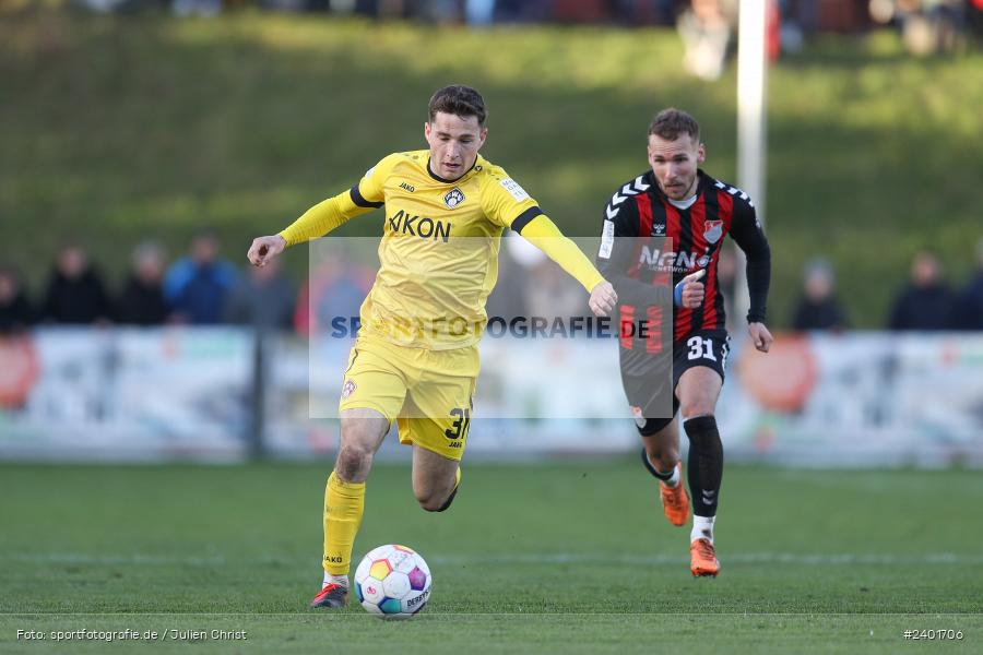 action, TSV Aubstadt, Sport, Regionalliga Bayern, Nachholspieltag, NGN Arena, Fussball, FWK, FC Würzburger Kickers, BFV, Aubstadt, April 2024, AUB, 02.04.2024 - Bild-ID: 2401706