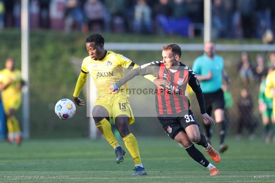 action, TSV Aubstadt, Sport, Regionalliga Bayern, Nachholspieltag, NGN Arena, Fussball, FWK, FC Würzburger Kickers, BFV, Aubstadt, April 2024, AUB, 02.04.2024 - Bild-ID: 2401712