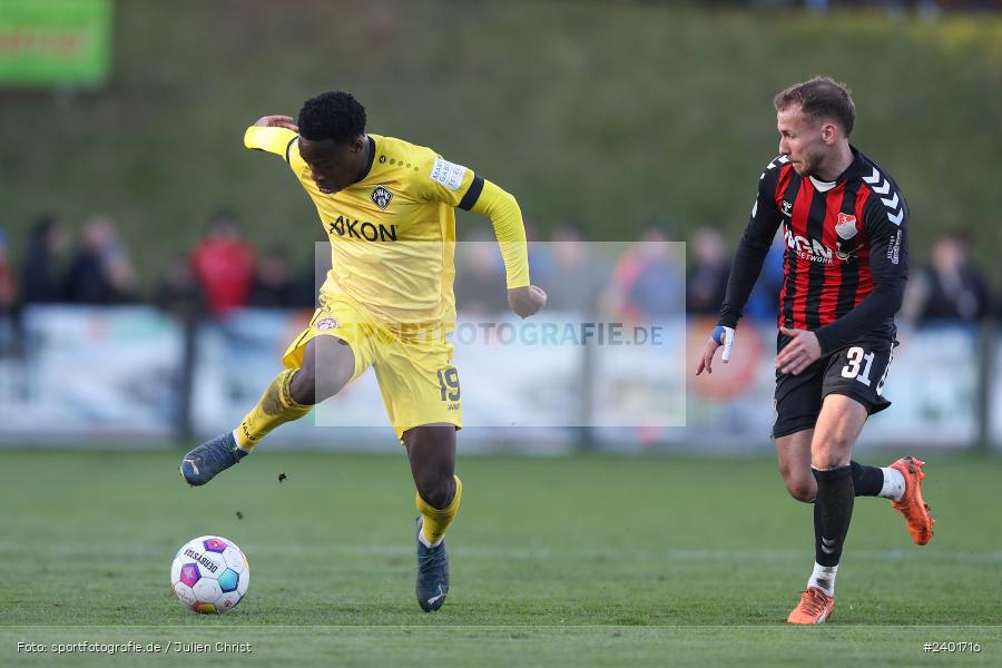 action, TSV Aubstadt, Sport, Regionalliga Bayern, Nachholspieltag, NGN Arena, Fussball, FWK, FC Würzburger Kickers, BFV, Aubstadt, April 2024, AUB, 02.04.2024 - Bild-ID: 2401716