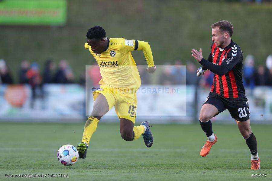 action, TSV Aubstadt, Sport, Regionalliga Bayern, Nachholspieltag, NGN Arena, Fussball, FWK, FC Würzburger Kickers, BFV, Aubstadt, April 2024, AUB, 02.04.2024 - Bild-ID: 2401717