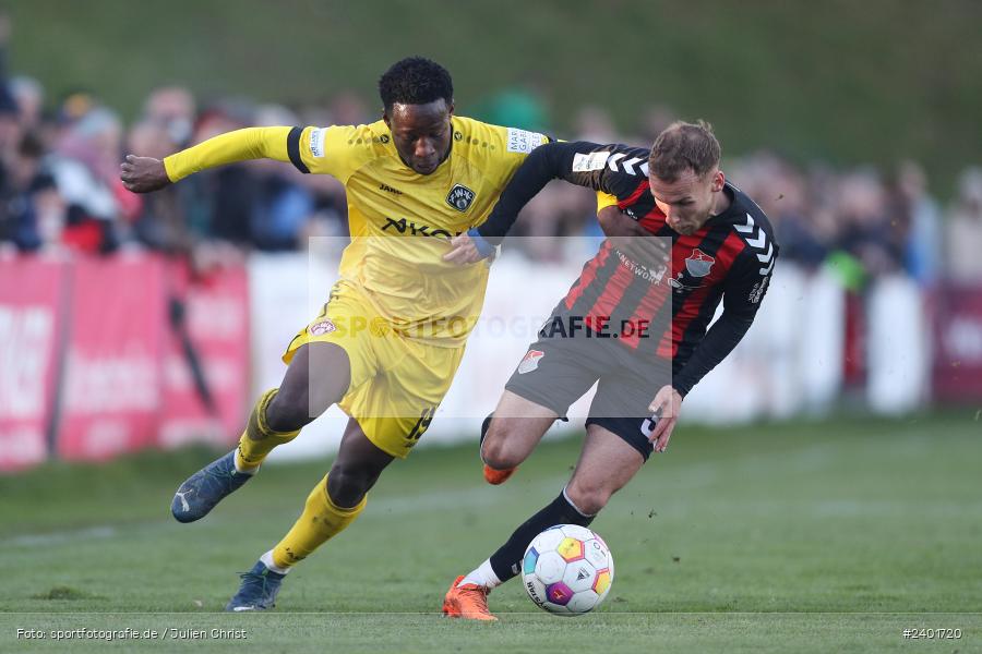 action, TSV Aubstadt, Sport, Regionalliga Bayern, Nachholspieltag, NGN Arena, Fussball, FWK, FC Würzburger Kickers, BFV, Aubstadt, April 2024, AUB, 02.04.2024 - Bild-ID: 2401720