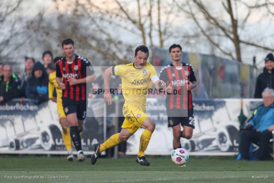 action, TSV Aubstadt, Sport, Regionalliga Bayern, Nachholspieltag, NGN Arena, Fussball, FWK, FC Würzburger Kickers, BFV, Aubstadt, April 2024, AUB, 02.04.2024 - Bild-ID: 2401729