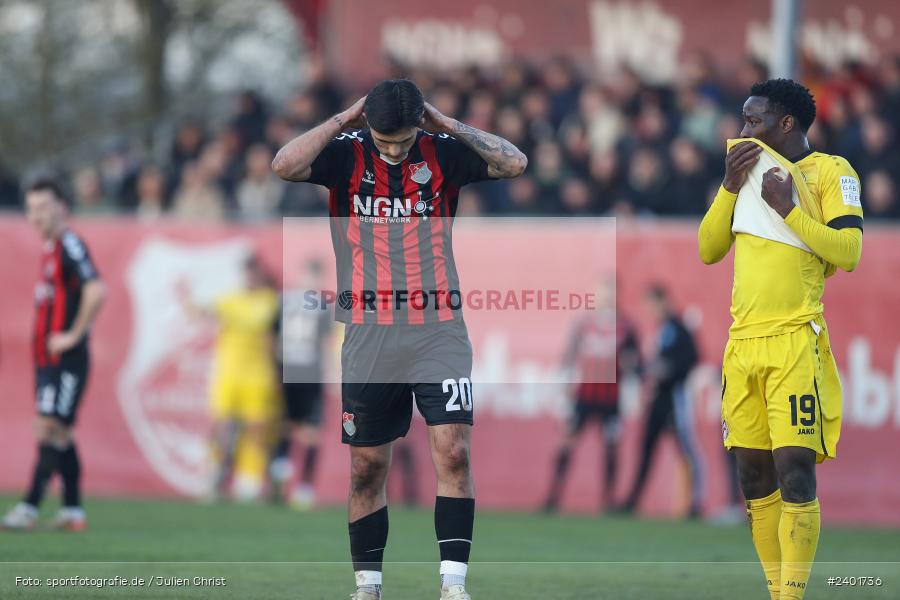 action, TSV Aubstadt, Sport, Regionalliga Bayern, Nachholspieltag, NGN Arena, Fussball, FWK, FC Würzburger Kickers, BFV, Aubstadt, April 2024, AUB, 02.04.2024 - Bild-ID: 2401736