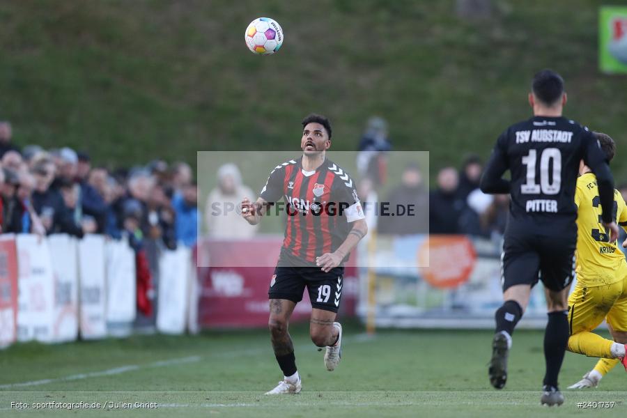 action, TSV Aubstadt, Sport, Regionalliga Bayern, Nachholspieltag, NGN Arena, Fussball, FWK, FC Würzburger Kickers, BFV, Aubstadt, April 2024, AUB, 02.04.2024 - Bild-ID: 2401737