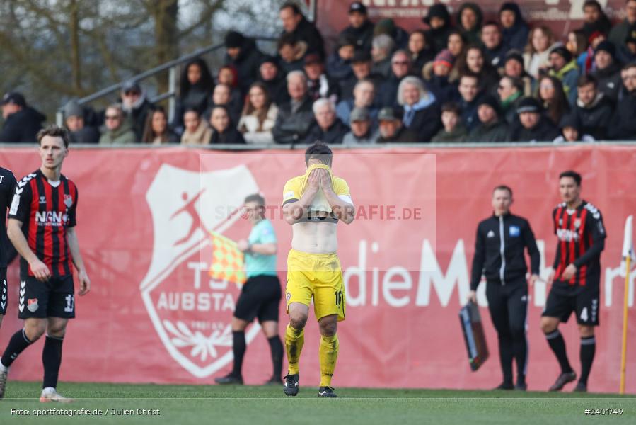 action, TSV Aubstadt, Sport, Regionalliga Bayern, Nachholspieltag, NGN Arena, Fussball, FWK, FC Würzburger Kickers, BFV, Aubstadt, April 2024, AUB, 02.04.2024 - Bild-ID: 2401749