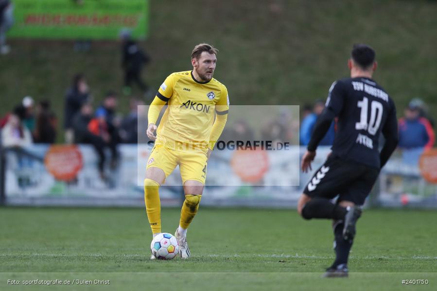 action, TSV Aubstadt, Sport, Regionalliga Bayern, Nachholspieltag, NGN Arena, Fussball, FWK, FC Würzburger Kickers, BFV, Aubstadt, April 2024, AUB, 02.04.2024 - Bild-ID: 2401750