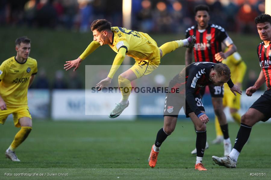 action, TSV Aubstadt, Sport, Regionalliga Bayern, Nachholspieltag, NGN Arena, Fussball, FWK, FC Würzburger Kickers, BFV, Aubstadt, April 2024, AUB, 02.04.2024 - Bild-ID: 2401751