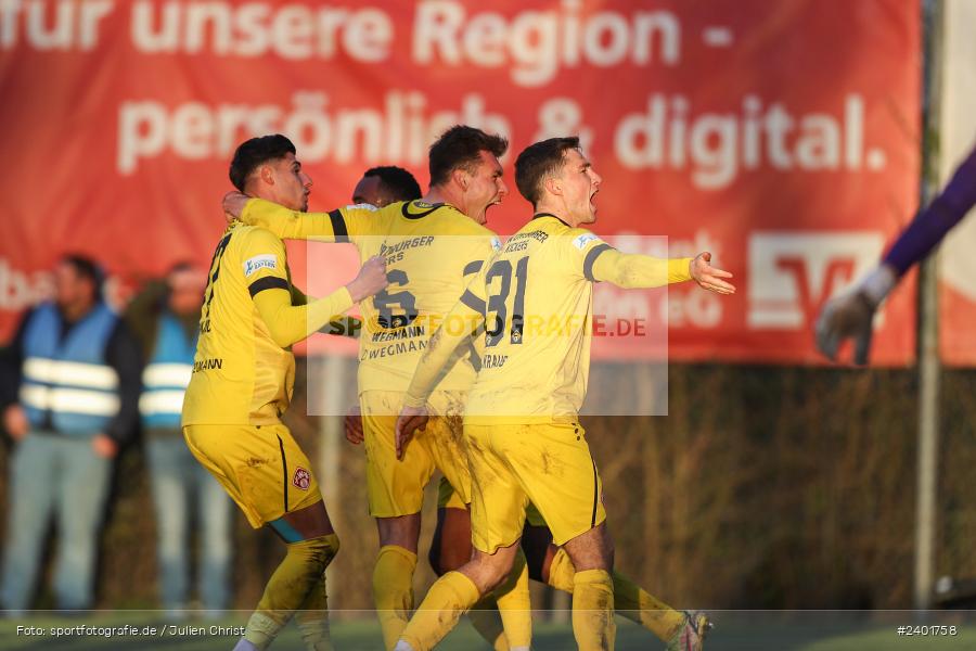 action, TSV Aubstadt, Sport, Regionalliga Bayern, Nachholspieltag, NGN Arena, Fussball, FWK, FC Würzburger Kickers, BFV, Aubstadt, April 2024, AUB, 02.04.2024 - Bild-ID: 2401758