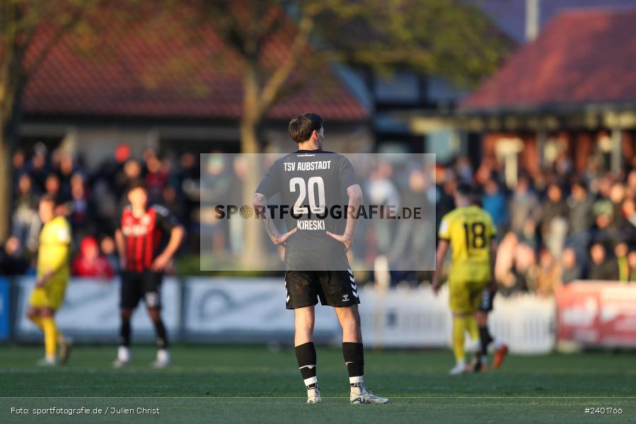 action, TSV Aubstadt, Sport, Regionalliga Bayern, Nachholspieltag, NGN Arena, Fussball, FWK, FC Würzburger Kickers, BFV, Aubstadt, April 2024, AUB, 02.04.2024 - Bild-ID: 2401766