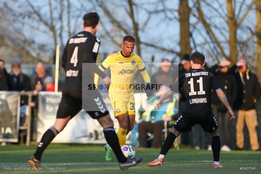 action, TSV Aubstadt, Sport, Regionalliga Bayern, Nachholspieltag, NGN Arena, Fussball, FWK, FC Würzburger Kickers, BFV, Aubstadt, April 2024, AUB, 02.04.2024 - Bild-ID: 2401769