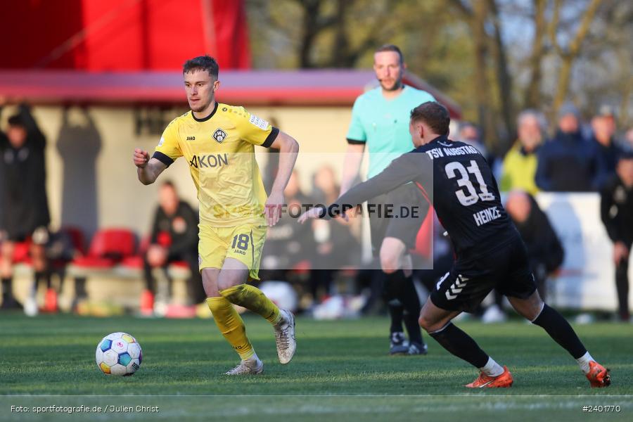 action, TSV Aubstadt, Sport, Regionalliga Bayern, Nachholspieltag, NGN Arena, Fussball, FWK, FC Würzburger Kickers, BFV, Aubstadt, April 2024, AUB, 02.04.2024 - Bild-ID: 2401770