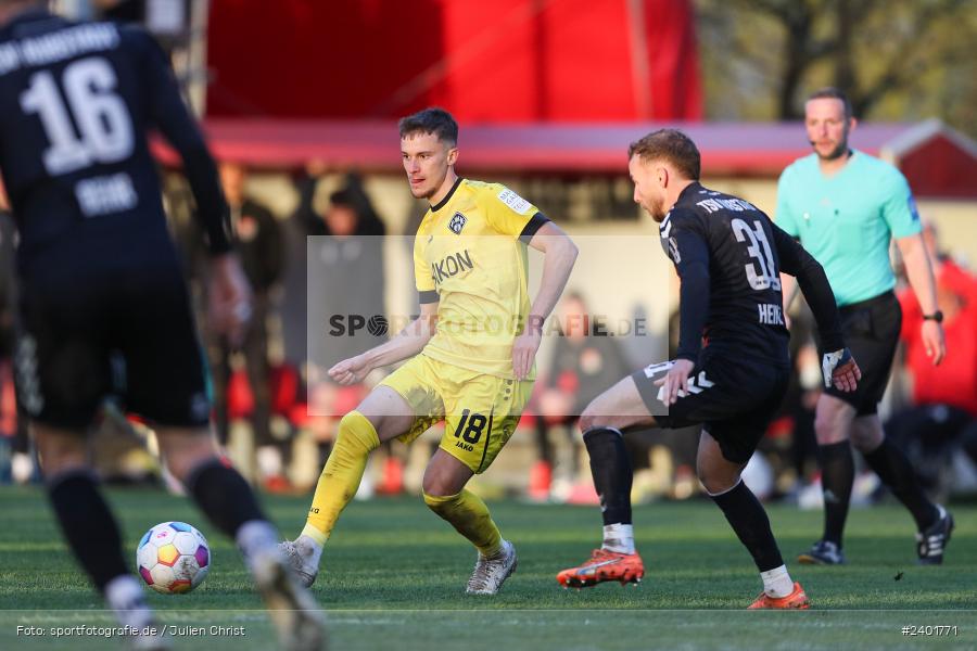 action, TSV Aubstadt, Sport, Regionalliga Bayern, Nachholspieltag, NGN Arena, Fussball, FWK, FC Würzburger Kickers, BFV, Aubstadt, April 2024, AUB, 02.04.2024 - Bild-ID: 2401771