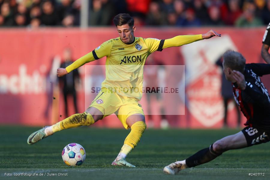 action, TSV Aubstadt, Sport, Regionalliga Bayern, Nachholspieltag, NGN Arena, Fussball, FWK, FC Würzburger Kickers, BFV, Aubstadt, April 2024, AUB, 02.04.2024 - Bild-ID: 2401772