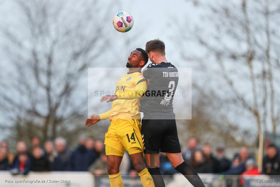 action, TSV Aubstadt, Sport, Regionalliga Bayern, Nachholspieltag, NGN Arena, Fussball, FWK, FC Würzburger Kickers, BFV, Aubstadt, April 2024, AUB, 02.04.2024 - Bild-ID: 2401777