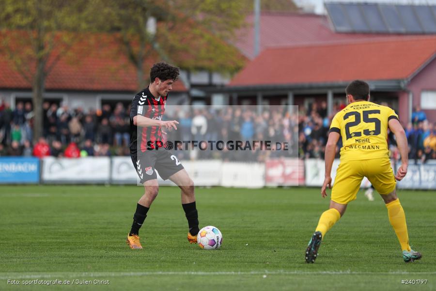 action, TSV Aubstadt, Sport, Regionalliga Bayern, Nachholspieltag, NGN Arena, Fussball, FWK, FC Würzburger Kickers, BFV, Aubstadt, April 2024, AUB, 03.04.2024 - Bild-ID: 2401797