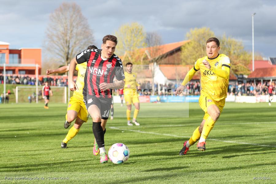action, TSV Aubstadt, Sport, Regionalliga Bayern, Nachholspieltag, NGN Arena, Fussball, FWK, FC Würzburger Kickers, BFV, Aubstadt, April 2024, AUB, 03.04.2024 - Bild-ID: 2401804