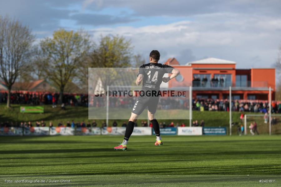 action, TSV Aubstadt, Sport, Regionalliga Bayern, Nachholspieltag, NGN Arena, Fussball, FWK, FC Würzburger Kickers, BFV, Aubstadt, April 2024, AUB, 03.04.2024 - Bild-ID: 2401811