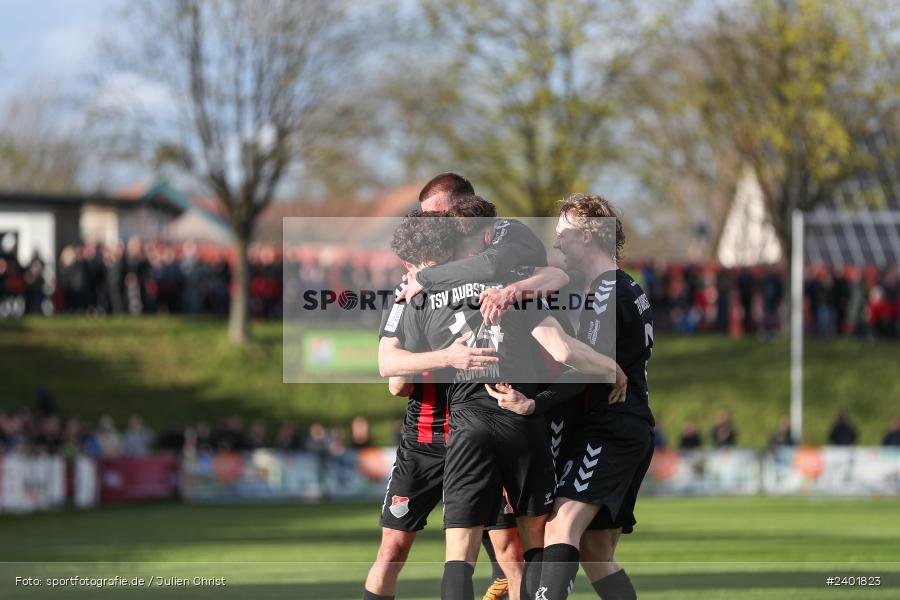 action, TSV Aubstadt, Sport, Regionalliga Bayern, Nachholspieltag, NGN Arena, Fussball, FWK, FC Würzburger Kickers, BFV, Aubstadt, April 2024, AUB, 03.04.2024 - Bild-ID: 2401823