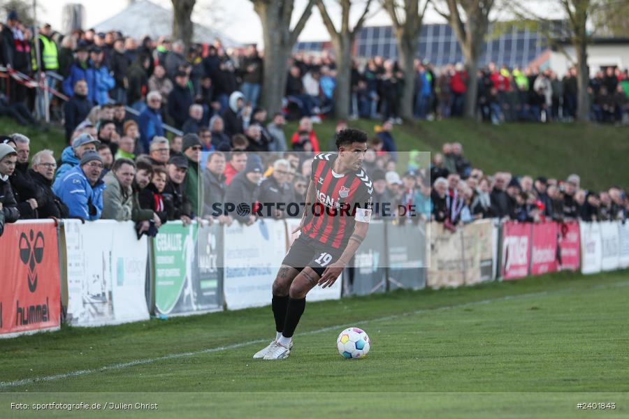 action, TSV Aubstadt, Sport, Regionalliga Bayern, Nachholspieltag, NGN Arena, Fussball, FWK, FC Würzburger Kickers, BFV, Aubstadt, April 2024, AUB, 03.04.2024 - Bild-ID: 2401843