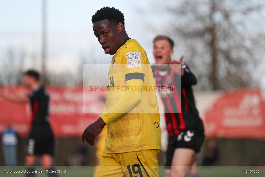 action, TSV Aubstadt, Sport, Regionalliga Bayern, Nachholspieltag, NGN Arena, Fussball, FWK, FC Würzburger Kickers, BFV, Aubstadt, April 2024, AUB, 03.04.2024 - Bild-ID: 2401863