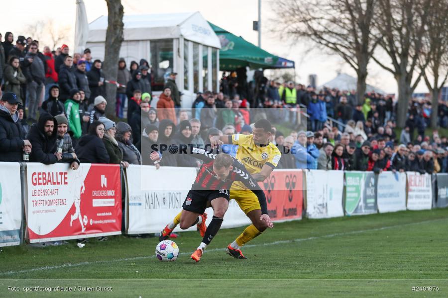 action, TSV Aubstadt, Sport, Regionalliga Bayern, Nachholspieltag, NGN Arena, Fussball, FWK, FC Würzburger Kickers, BFV, Aubstadt, April 2024, AUB, 03.04.2024 - Bild-ID: 2401876