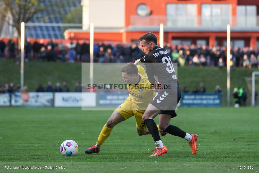 action, TSV Aubstadt, Sport, Regionalliga Bayern, Nachholspieltag, NGN Arena, Fussball, FWK, FC Würzburger Kickers, BFV, Aubstadt, April 2024, AUB, 03.04.2024 - Bild-ID: 2401886
