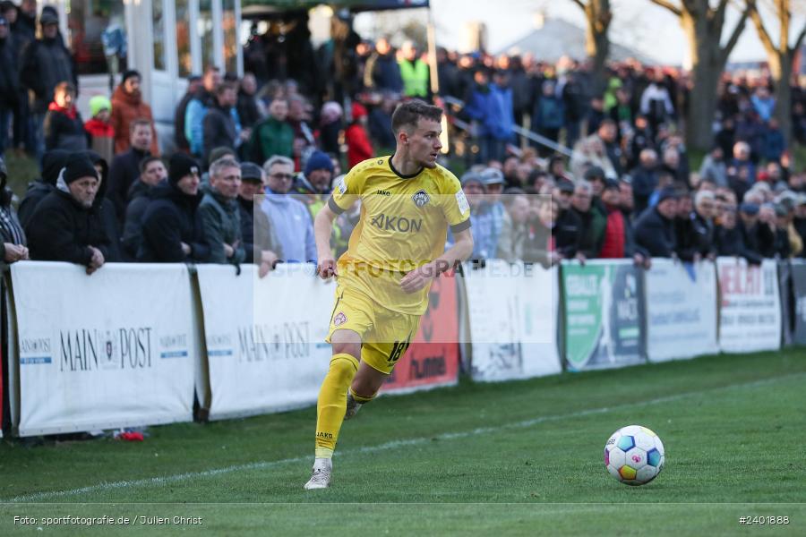 action, TSV Aubstadt, Sport, Regionalliga Bayern, Nachholspieltag, NGN Arena, Fussball, FWK, FC Würzburger Kickers, BFV, Aubstadt, April 2024, AUB, 03.04.2024 - Bild-ID: 2401888