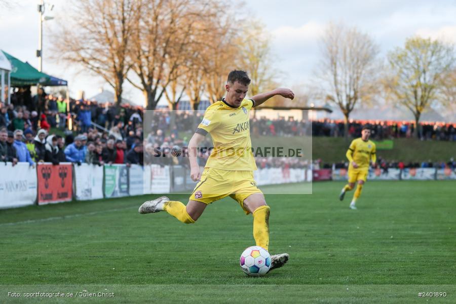 action, TSV Aubstadt, Sport, Regionalliga Bayern, Nachholspieltag, NGN Arena, Fussball, FWK, FC Würzburger Kickers, BFV, Aubstadt, April 2024, AUB, 03.04.2024 - Bild-ID: 2401890