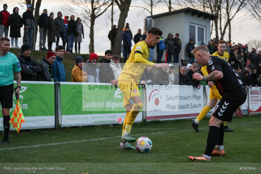 action, TSV Aubstadt, Sport, Regionalliga Bayern, Nachholspieltag, NGN Arena, Fussball, FWK, FC Würzburger Kickers, BFV, Aubstadt, April 2024, AUB, 03.04.2024 - Bild-ID: 2401896