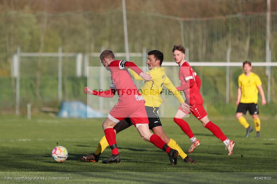 Sportgelände, Eisingen, 05.04.2024, sport, action, BFV, Fussball, April 2024, 26. Spieltag, Bezirksliga Unterfranken West, LOH, EIS, TSV Lohr, TSV Eisingen - Bild-ID: 2401920